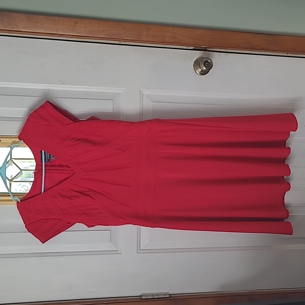 Adrianna Papell Red Dress